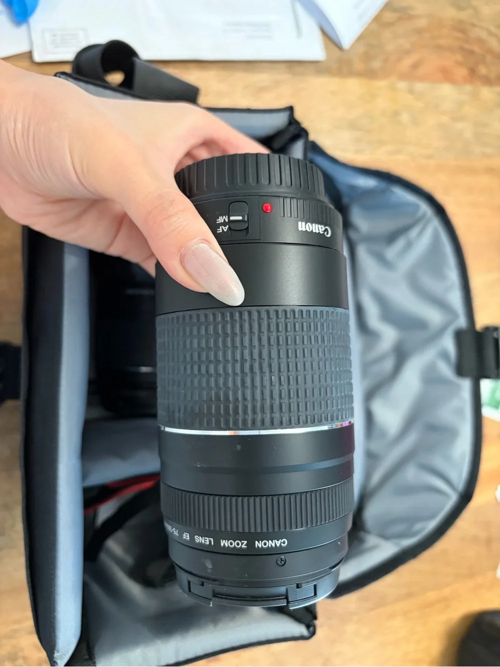 Canon EOS Rebel T6 DSLR Camera with 18-55mm Lens - Black